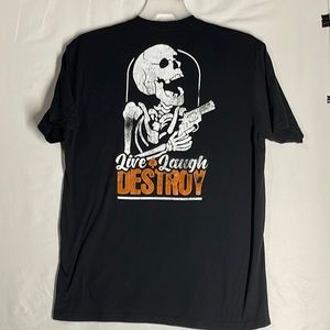 Zero Foxtrot “Live Laugh Destroy” design